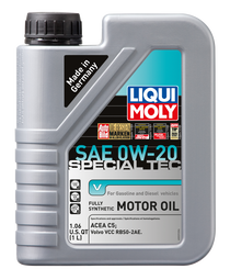 LIQUI MOLY 1L Special Tec V Motor Oil 0W20 - Case of 6