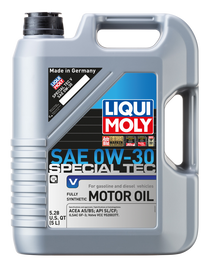 LIQUI MOLY 5L Special Tec V Motor Oil 0W30 - Case of 4