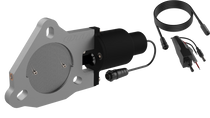 QTP 3in Bolt-On QTEC Electric Cutout Valve - Single