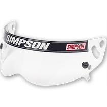 Simpson Safety Shield Bandits / Diamond Back Helmet Shield - Clear - Each Clear product photo