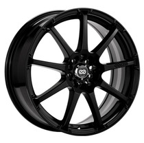 Enkei EDR9 18x7.5 5x100/114.3 38mm Offset 72.6 Bore Diameter Black Racing Wheel - 441-875-0238BK
