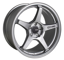 Enkei TS-5 17x9 5x114.3 40mm Offset 72.6mm Bore Storm Grey Racing Wheel - 521-790-6540GR