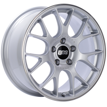 BBS CH-R 18x8.5 5x112 ET38 Brilliant Silver Polished Rim Protector Wheel -82mm PFS/Clip Required - CH146SPO