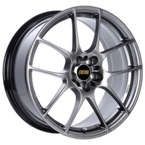 BBS RF 18x7.5 5x114.3 ET50 Diamond Black Wheel - 82mm PFS Required - RF525DBK