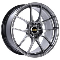 BBS RF 18x8 5x114.3 ET43 Diamond Black Wheel -82mm PFS/Clip Required - RF514DBK