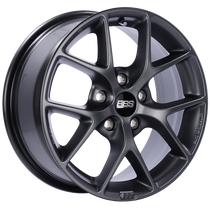 BBS SR 16x7 5x120 ET36 Satin Grey Wheel -82mm PFS/Clip Required - SR009SG