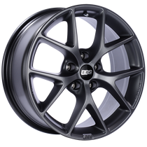 BBS SR 18x8 5x112 ET45 Satin Grey Wheel -82mm PFS/Clip Required - SR016SG