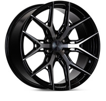 Vossen HF6-4 22x12 / 6x139.7 / ET-44 / Ultra Deep Face / 106.1 - Tinted Gloss Black Wheel - HF64-2G35
