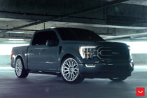 Vossen HF6-3 24x10 / 6x135 / ET25 / Deep Face / 87.1 - Silver Polished Wheel - HF63-4F40 for 2004-2026 Ford F-150 (5.0L Coyote, EcoBoost, 4.6L V8, 5.4L V8, Supercharged / Turbocharged Applications)