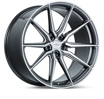Vossen HF-3 22x10.5 Gloss Graphite Polished wheel product photo