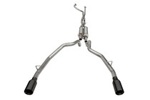 CORSA Xtreme Cat-Back Exhaust | 3.0in | 2021-2024 Ram TRX 6.2L | Double X-Pipe | Black Coated Tips | 21189BPC