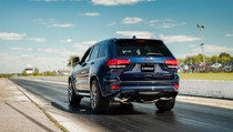 CORSA Sport Cat-Back Exhaust | 2.75in | 2018-2021 Jeep Grand Cherokee TrackHawk 6.2L | 4.5in Black PVD Tips | 21051BLK