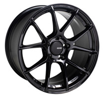 Enkei TS-V 17x9 5x100 45mm Offset 72.6mm Bore Gloss Black Racing Wheel - 522-790-8045BK