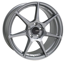 Enkei TFR 19x8.5 5x114.3 35mm Offset 72.6 Bore Diameter Storm Gray Racing Wheel - 516-985-6535GR