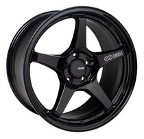 Enkei TS-5 17x8 5x114.3 40mm Offset 72.6mm Bore Gloss Black Racing Wheel - 521-780-6540BK