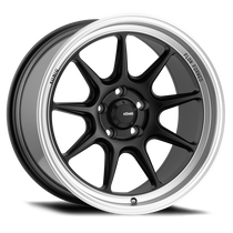 Konig Countergram 18x8.5 5x114.3 ET35 Matte Black / Matte Machined Lip Racing Wheel - CT88514355