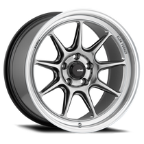 Konig Countergram 18x9.5A 5x120 ET35 Hyper Chrome / Machined Lip Racing Wheel - CT9852035C