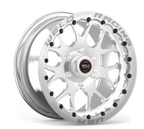 Weld Racing RT-S S77 HD Forged Aluminum 15x10 / 6x5.5 BP / 6.5in. BS  Polished Center Drag Wheel (Medium Pad) - Polished Single Beadlock Ring - 77MP-510E65G for your 1999-2025 Chevrolet Silverado / GMC Sierra 1500.