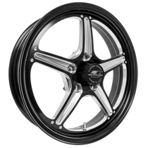 Billet Specialties Street Lite 17x4.5 | 5x115 BC | 2.00in BS Black Drag Wheel | Demon 170 / Superstock / 1320 Challenger - 4 Piston Brembo Fitment - RSFB23745Z9020 for Challenger 2009-2023, Charger 2006-2010, Charger 2012-2023, Chrysler 300 2012-2023, Demon 2018-2019, Demon 170 2023, Challenger Super Stock 2020-2023