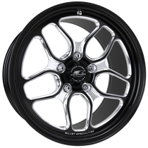 Billet Specialties Win Lite 17x10 | 5x120 BC | 6.95in BS Non-BeadLock Black Drag Wheel | Gen 5/6 Camaro / C8 Corvette Stingray & Base / Gen 3 CTS-V - BDP02710RV1269