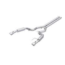 MBRP Armor Lite Cat-Back | 3in | 2024-2026 Ford Mustang GT 5.0L V8 | Polished Tips | Non-Active Exhaust Only | S7253AL
