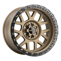 WELD Cinch W115 Satin Bronze Wheel / Satin Black Lip | 17x9 | F-150 / Raptor (GEN1, GEN2, GEN3) | 6x135 BC | -12 Offset | 4.50 Backspacing - W11579098450 for 2010-2014 Ford Raptor SVT, 2017-2026 Raptor EcoBoost, 2023-2026 Ford Raptor R, 2009-2026 Ford F-150, 2010-2026 Ford Expedition