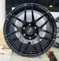 Forgestar F14 Drag Pack Gloss Black Wheel 17x5 | 6x135 - F-150 | -7 Offset | 2.72 Backspacing - F1717C089N07 for 2004, 2005, 2006, 2007, 2008, 2009, 2010, 2011, 2012, 2013, 2014, 2015, 2016, 2017, 2018, 2019, 2020, 2021, 2022, 2023, 2024, 2025, 2026 Ford F-150 (5.0L Coyote, EcoBoost, 4.6L V8, 5.4L V8, Supercharged / Turbocharged Applications)