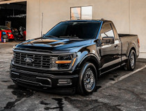 WELD Solana Beadlock Drag Gloss Black Wheel with Milled Spokes 17x10 | 6x135BC | +42 Offset | 7.15 Backspacing - S91070089P42 for 2004, 2005, 2006, 2007, 2008, 2009, 2010, 2011, 2012, 2013, 2014, 2015, 2016, 2017, 2018, 2019, 2020, 2021, 2022, 2023, 2024, 2025, 2026 Ford F-150