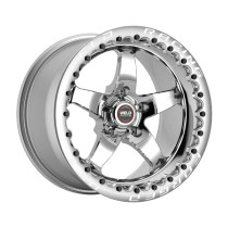 Weld Racing RT-S S71 17x11 / 5x115mm BP / 5.8in. BS Polished Drag Wheel (Medium Pad) - Polished Single Beadlock #71MP7110W58G for Charger Hellcat Widebody, Charger SCAT Widebody, Challenger Hellcat Widebody 2018-2023, Challenger Redeye 2018-2023, Challenger SCAT Pack Widebody 2018-2023, Challenger Demon 2018, Challenger Demon 170 2023, Challenger Super Stock 2021-2023