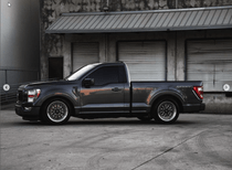 Billet Specialties Redline LT 20x10 | 6x135 BC | 6.875in. BS - Black / Polished Lip Wheel - BRS76210-6x135-F150 for 2015-2026 Ford F-150 (5.0L Coyote, EcoBoost, Supercharged / Turbocharged Applications)