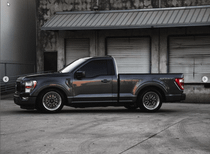 Billet Specialties Redline LT 20x10 | 6x135 BC (F-150) | 6.875in. BS - Black / Polished Lip Wheel - BRS76210S3668 for 2004-2026 Ford F-150 (5.0L Coyote, Ford F-150 V8s,  EcoBoost, Supercharged / Turbocharged Applications)