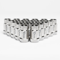 TiKORE TK48 Conical Seat (1/2x20 RH) 48mm Open Lug Nut Kit for WELD / Forgestar Wheels - Standard Finish Tikore Logo (20pc) - TK-OC0520-ST20