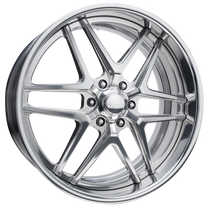 Billet Specialties Tec 6 22x10 | 6x135 BC | 6.875in. BS - Contrast Cut Polished Wheel - TS06PC221S3668 for 2004-2026 Ford F-150 (5.0L Coyote, Ford F-150 V8s,  EcoBoost, Supercharged / Turbocharged Applications)