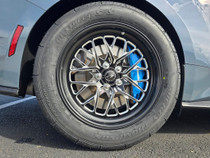 Billet Specialties Redline 18x10 | 5x4.5 BC | 7.00in BS Non-BeadLock Black Drag Wheel | S650 Mustang Dark Horse / Performance Pack - BRSO781FV6570