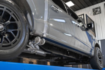 MBRP 3in Cat-Back Exhaust System - Pre-Axle (Lightning Style) Single Side Exit (Aluminized Steel) - 2021-2026 Ford F-150 2.7L EcoBoost / 3.5L EcoBoost / 5.0L V8 - S5217AL