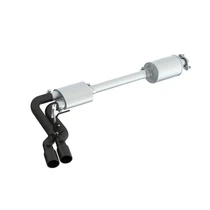 MBRP 3in STREET Cat-Back Exhaust System - Pre-Axle (Lightning Style) Single Side Exit (Black Coated Aluminized Steel) - 2015-2020 Ford F-150 2.7L EcoBoost / 3.5L EcoBoost / 5.0L V8 - S5262BLK