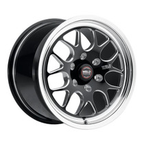 Weld Racing Forged SM77 6HD 17x5 / 6x5.5 (6x139.7) / 1.6in. BS Gloss Black Milled Drag Wheel (High Pad) - Non-Beadlock - RSH77I87C0N07327N0360 for Chevrolet Silverado 1500 1999-2025, GMC Sierra 1500 1999-2025