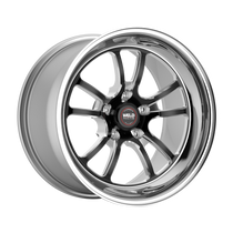Weld Racing RT-S S70 18x5 / 5x4.75 BP / 2.1in. BS Gloss Black Milled Drag Wheel (High Pad) - 70HB8050B21A