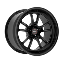 Weld Racing RT-S S70 18x8 / 5x120mm BP / 5.1in. BS Full Gloss Black Drag Wheel High Pad - 70HB8080N51AB