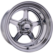 Billet Specialties Street Lite 15x6 | 5x4.75 BC | 3.50in BS Non-BeadLock Polished Drag Wheel - RS23560L6135