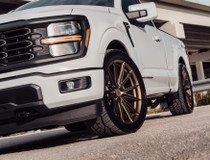 Vossen HFX-2 22x9.5 / 6x135 (F-150 | F-150 Raptor | Ford SUVS) / ET20 / Deep Face / 87.1 - Terra Bronze Wheel - HFX2-2F23
