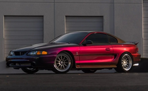 Shop CCW D110 Gunmetal Gloss / Polished Lip / Contrast Cut Cap Wheels – 18x9.5 +25 / 18x11 +19 – for 1994–1998 Mustang GT, Cobra (including 1996 Mystic Cobra), and V6. Three-piece forged 6061-T6 aluminum construction at DragRacingWheels.com.