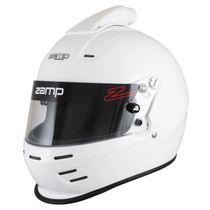 ZAMP RZ-38 Air Full Face Helmet - Snell Certified and Head & Neck Support Ready White product photo