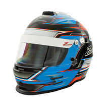 ZAMP RZ-42Y Youth Helmet with Snell CMR2016 Certification - Orange and , Size Blue product photo