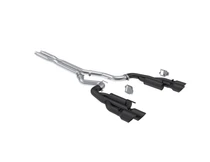 MBRP Armor BLK Cat-Back | 3in | 2024-2026 Ford Mustang 5.0L V8 | Quad 4in Black Tips | Active Valves Deleted | S7282BLK