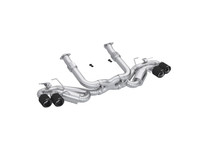 MBRP 2020-2025 Chevrolet Corvette C8 (Stingray / Z51 / E-Ray) 3in Active Cat Back Quad Split Exhaust w/ AFM Sims - S70413CF