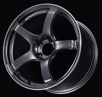 Advan TC4 17x8.0 +38 5x114.3 Racing Gunmetallic and Ring Wheel - YAD7G38EGMR
