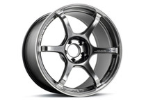 Advan RG-4 18x9.5 +38 5x114.3 Racing Hyper Black and Ring Wheel - YA48J38EHBR