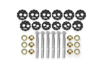 BMR 06-13 Chevrolet Corvette C6 Z06 / 09-13 ZR1 Camber Bolt Kit - Black Anodized - bmrWAK562