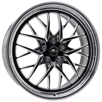 Designed specifically for the 2023-2026 C8 Corvette Z06, the Billet Specialties Black Redline 20x9.5 front drag wheel delivers lightweight forged performance, proper 5x120 fitment, and guaranteed clearance for J56 steel brakes and Z07 carbon ceramic brakesâ perfect for serious drag and roll-race builds.